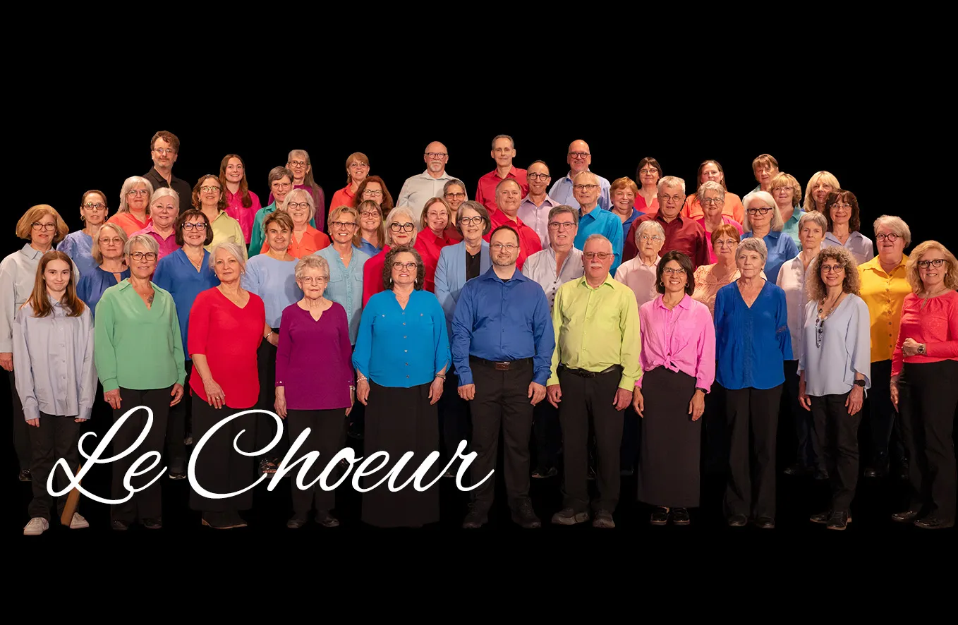 Toute l'équipe de la chorale de Mercier