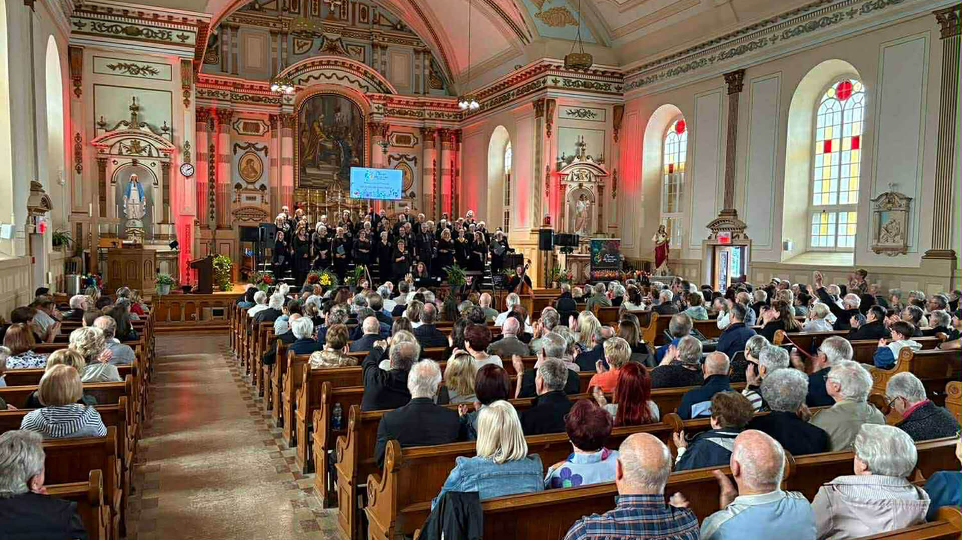 Performance de la chorale